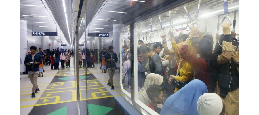 Sempat Bertindak Tidak Baik Saat Naik MRT Baru, Dirut MRT Sebut Penumpang Mulai Tertib